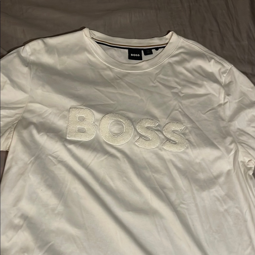 BOSS White Men's Shirt
